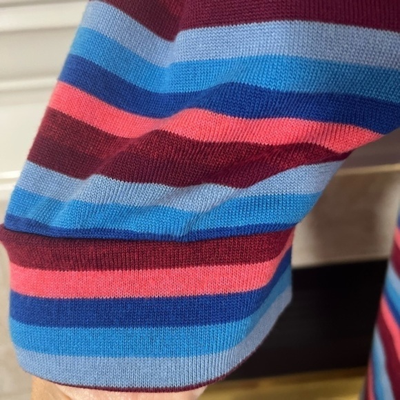 J.Crew Re-Imagined Lightweight Half Sleeve Striped Sweater - Picture 5 of 14